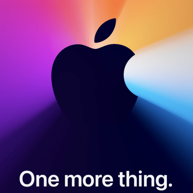 One More Thing. Apple announce yet another 2020 event.